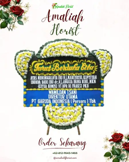Papan Bunga Duka Handil Bakti